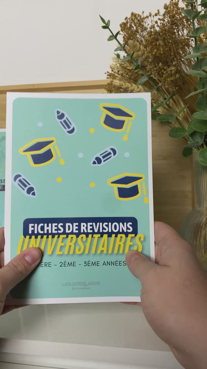 Fiches de révision - Cours universitaires